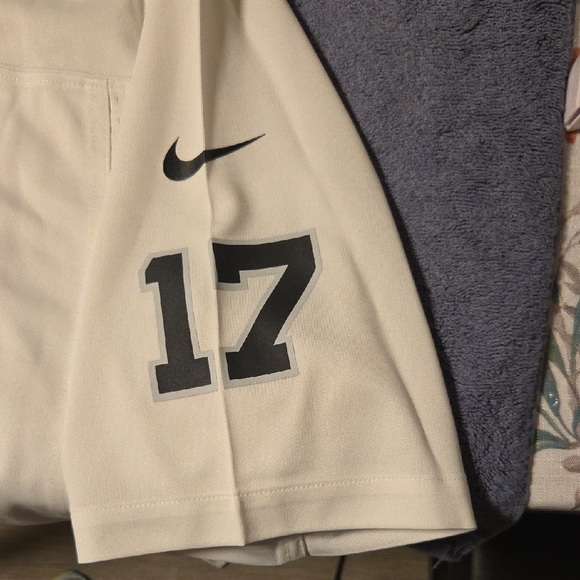 NFL White Jersey with Bold Black Numbers - Picture 5 of 10